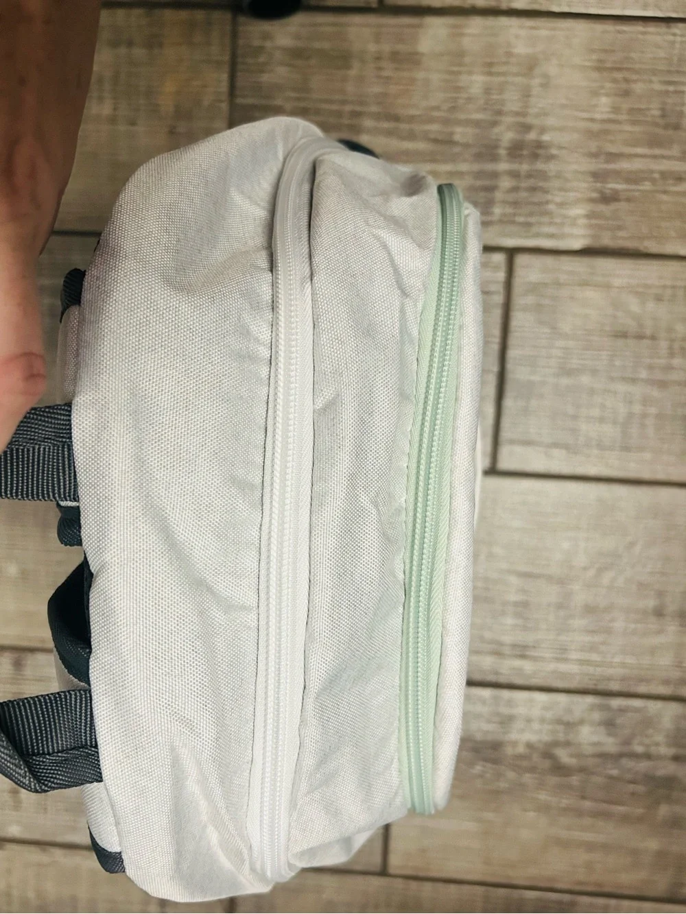 Reebok 18” Maisie Backpack Gray and Mint NWT